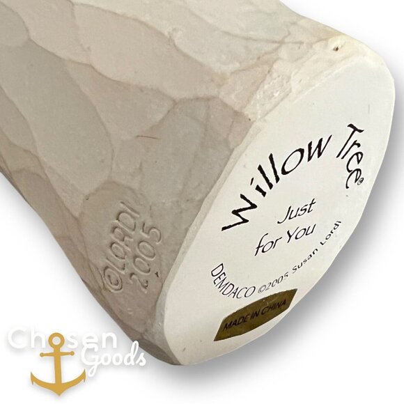 Thank You Angel Willow Tree Figurine With Box “Just For You” Wire Sculpture OB - Picture 10 of 11